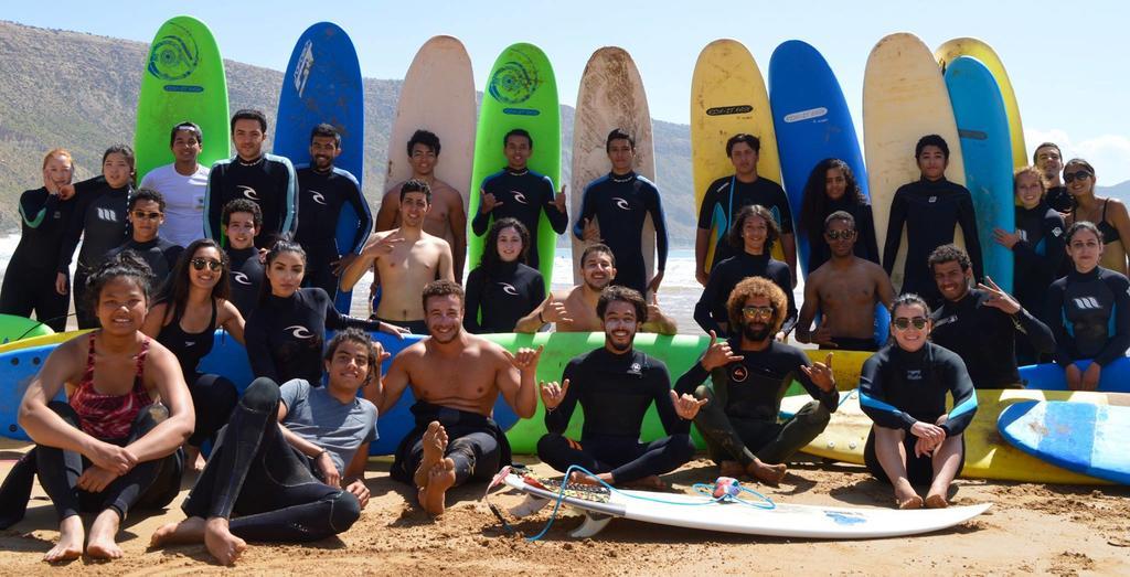 فندق Aloha Surf Camp Maroc Tamraght المظهر الخارجي الصورة